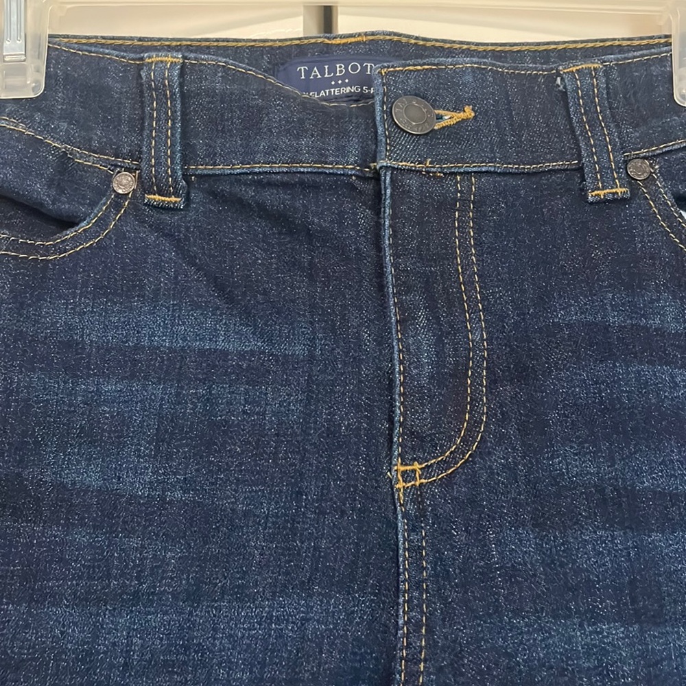 Talbots straight leg jeans size 10